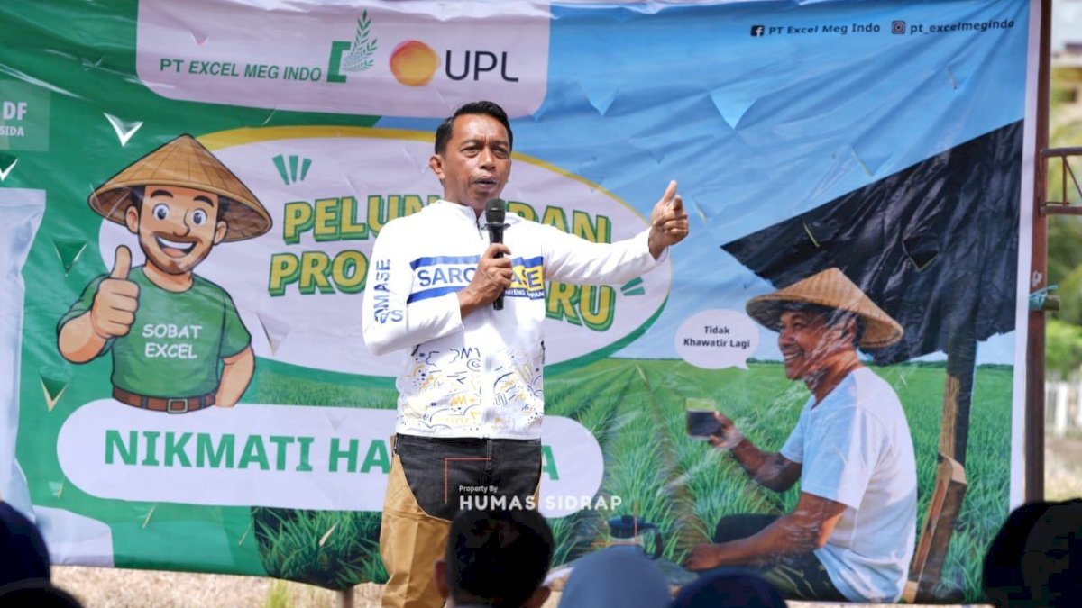 Bupati Syaharuddin Sebut Sinergi dan Teknologi Kunci Kemakmuran Petani di Sidrap