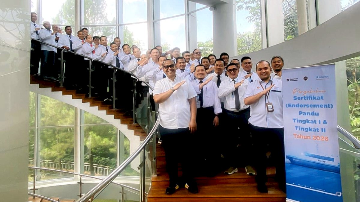 PT Pelindo Jasa Maritim Perkuat Kompetensi Pandu Lewat Program Endorsement