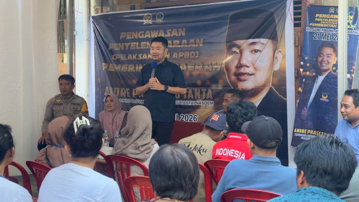 Andre Prasetyo Tanta Ajak Warga Makassar Mulai Pilah Sampah dari Rumah