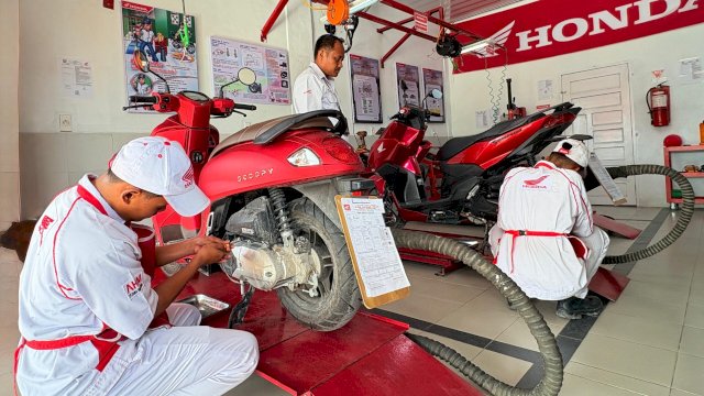 AHASS TEFA yang baru diresmikan AHM. Foto: Istimewa.