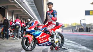 Kiandra Ramadhipa Juara Moto3 Junior World Championship Seri Estoril 2026