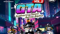 Antusiasme Tinggi, PT SJAM Kembali Gelar Gathering Team Aerox Alpha Vol 2 di Makassar