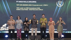 KALLA Kembali Raih Top CSR Awards 2026 dan Top Leader on CSR Commitment