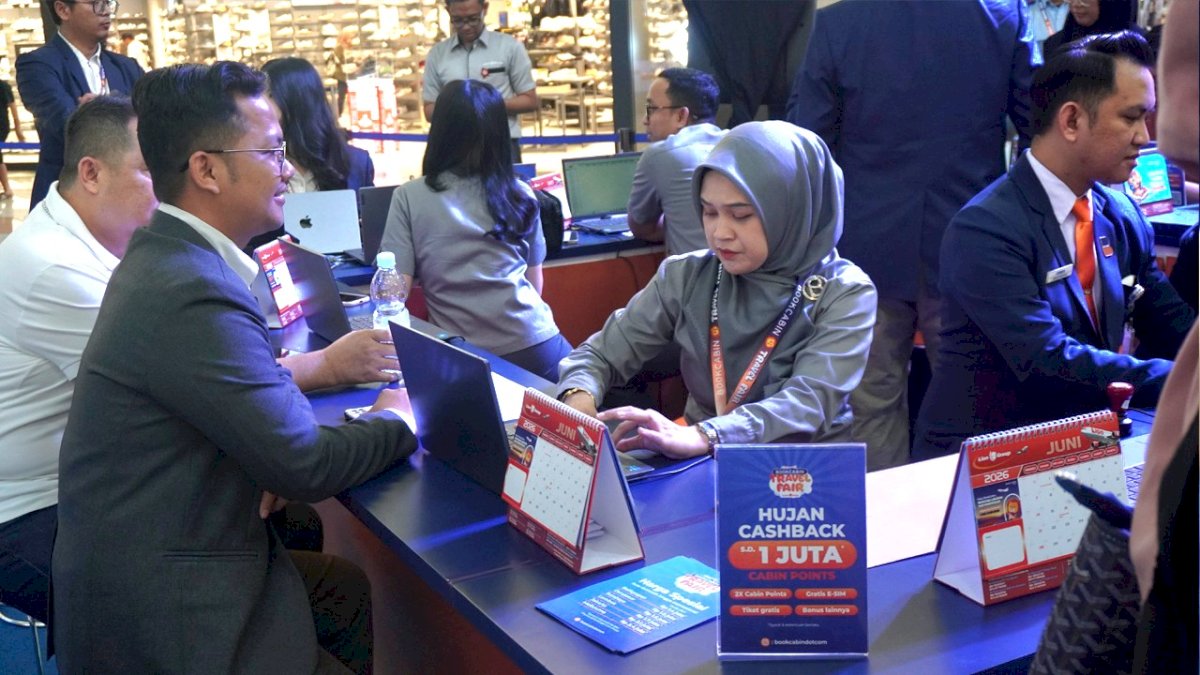 BookCabin Travel Fair 2026 Perdana Hadir di Makassar, Ada Flash Sale Tiket hingga Cashback 1 Juta Poin