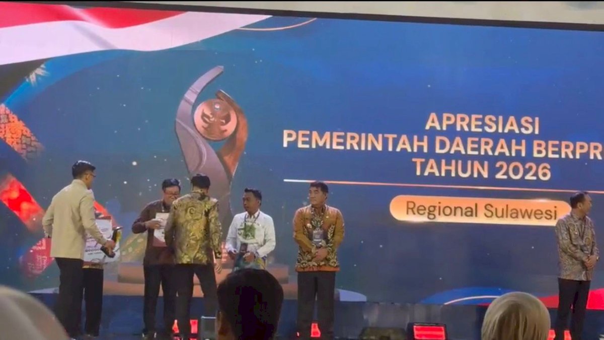 Kinerja Terbaik se-Sulawesi, Pemkab Sidrap Terima Insentif Fiskal Rp3 Miliar