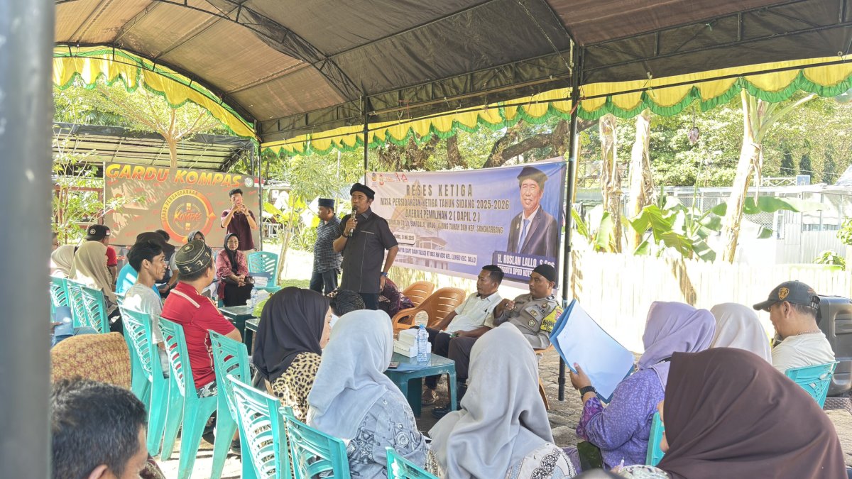 Dengar Keluhan Warga, Ruslan Lallo Tegaskan Komitmen Kawal Aspirasi Hingga Tuntas