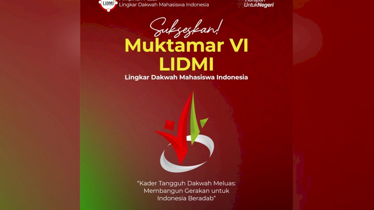 Makassar Tuan Rumah Muktamar VI PP LIDMI, Momentum Konsolidasi Dakwah Kampus Nasional