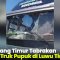 VIDEO: Bus Bintang Timur Tabrakan dengan Truk Pupuk di Luwu Timur