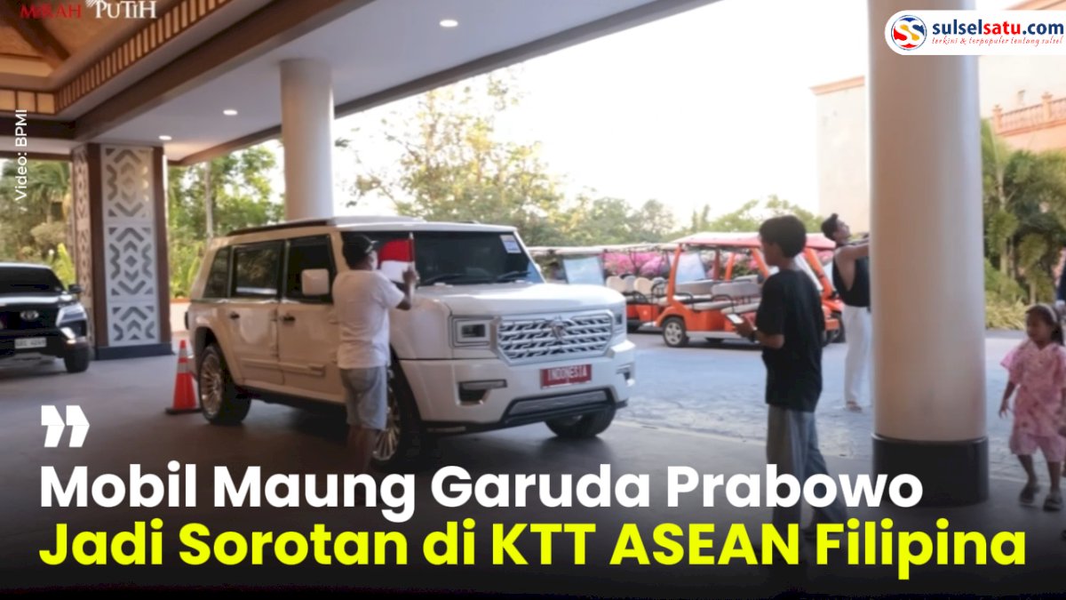 VIDEO: Mobil Maung Garuda Prabowo Jadi Sorotan di KTT ASEAN Filipina