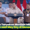 VIDEO: Prabowo Tanyakan Manfaat MBG ke Buruh saat May Day di Monas