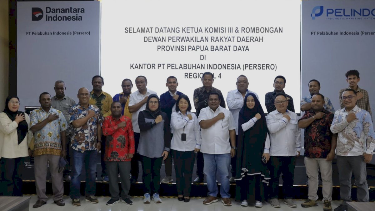Pelindo Regional 4 Bersama DPRD Papua Barat Sinergi Kembangkan Pelabuhan Sorong