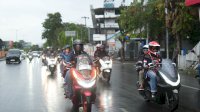 Riding Bersama Keluarga, Asmo Sulsel Kampanyekan #Cari_Aman Lewat &ldquo;Ngasab&rdquo;