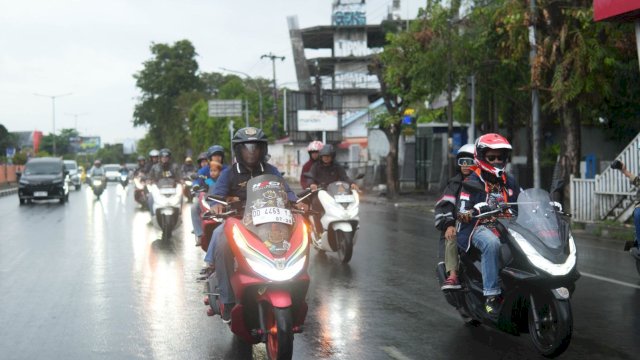 Asmo Sulsel gelar riding bapak dan anak. Foto: Istimewa. 