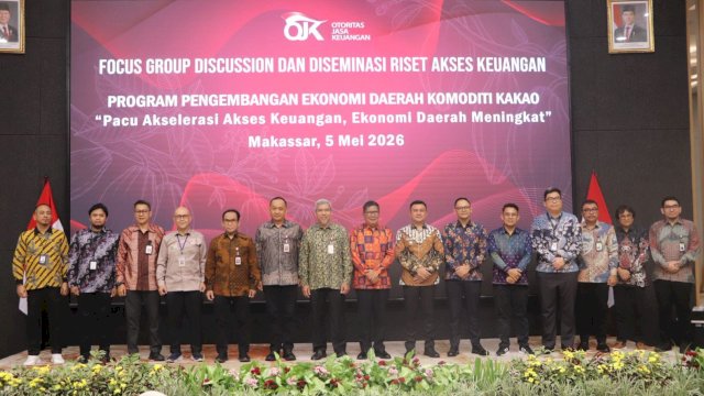OJK gelar FGD bahas penguatan akses ekonomi petani Kakao. Foto: Istimewa.