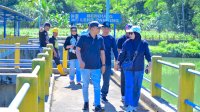 Komitmen Jaga Pelayanan Air Bersih, Direksi PDAM Makassar Pimpin Aksi Pembersihan Saluran Leko Pancing