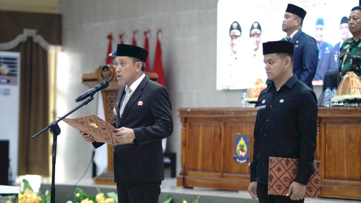 Bupati Jeneponto Lantik 198 Pejabat, Tekankan Profesionalisme dan Penyegaran Birokrasi