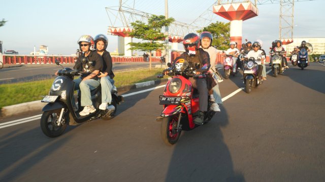 Scoopy Riding Asmo Sulsel. Foto: Istimewa.