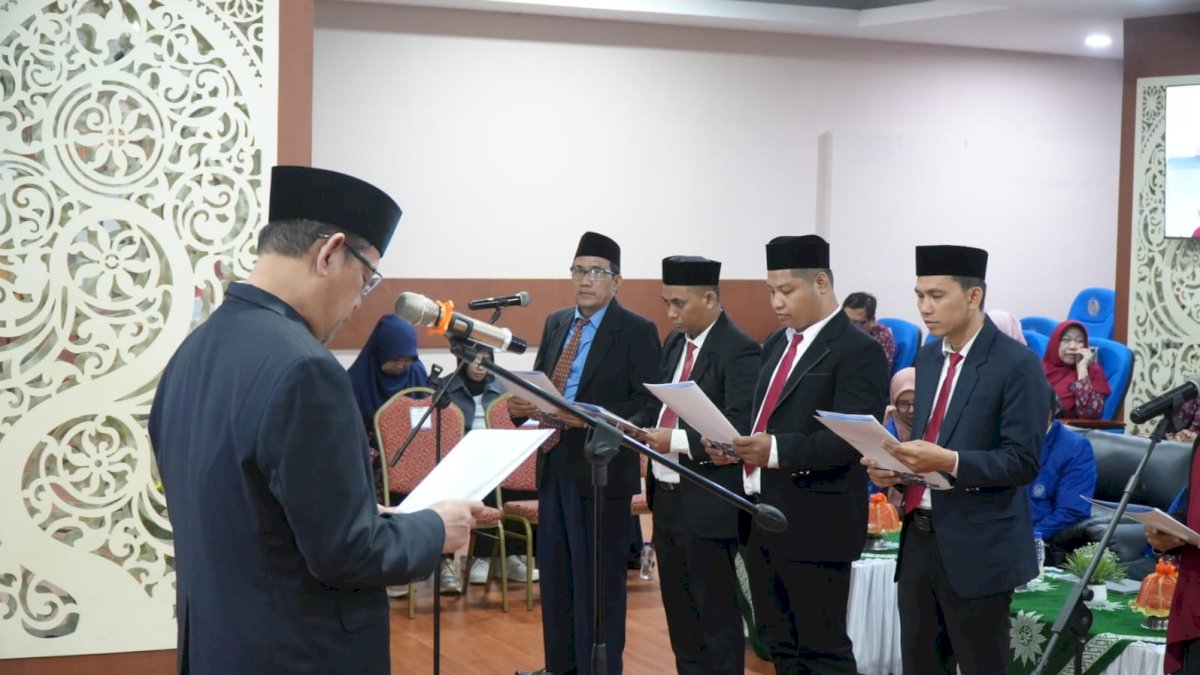 Pelantikan Pejabat Struktural Unismuh Jadi Momentum Penguatan I-GIFT dan Budaya Amanah