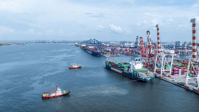 Laba bersih Pelindo Jasa Maritim naik 206 persen hingga Mei 2026. Foto: Istimewa.