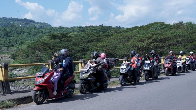 PCX160 Bikers Playland di Malino. Foto: Istimewa.