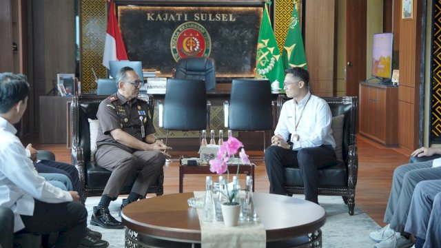 Sinergi PLN UIP Sulawesi dan Kejati Sulsel kawal pembangunan infrastruktur kelistrikan. Foto: Istimewa.