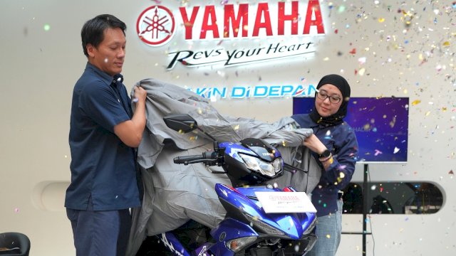Peluncuran edisi spesial MX King 150 Prima Pramac Livery. Foto: Istimewa.