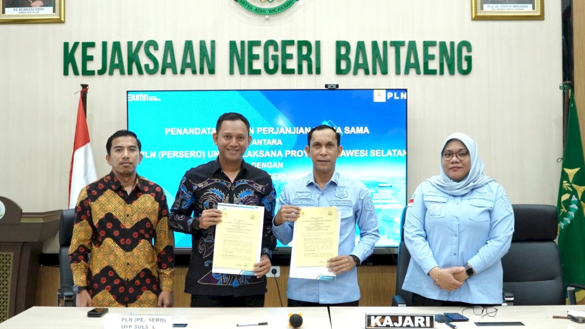 PLN dan Kejari Bantaeng Perkuat Sinergi Kawal Proyek SUTT 150 kV Punagaya-Bantaeng