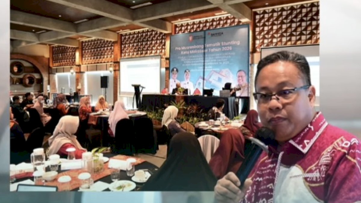 Bappeda Makassar Matangkan Strategi Penanganan Stunting, Dahyal Buka Pra Musrenbang Tematik 2026