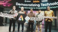 Kemenekraf, Indosat, dan Adobe Kolaborasi Dorong Kreator Indonesia Ubah Kreativitas Jadi Peluang