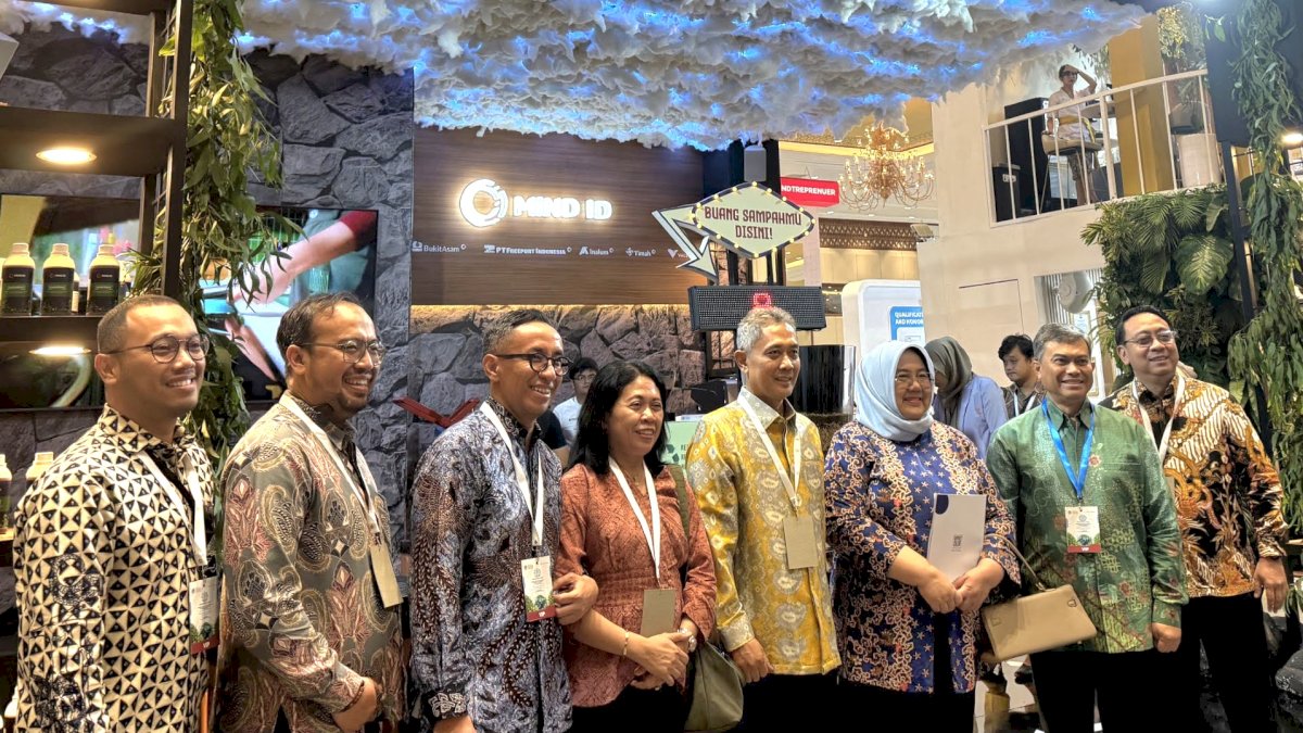 PT Vale Pamerkan Pengelolaan Sampah Berbasis Ekonomi Sirkular di Ajang Lingkungan Internasional