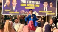 Ketua Teritori Pemenangan Pemilu Sulsel DPP Partai NasDem Rudianto Lallo Konsolidasi Kader NasDem di Gowa
