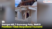 VIDEO: Gempa M6,7 Guncang Palu, BMKG Pastikan Tidak Berpotensi Tsunami