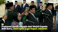 VIDEO: Prabowo Lantik Kepala dan Wakil Kepala BGN Baru, Said Iqbal juga Dapat Jabatan