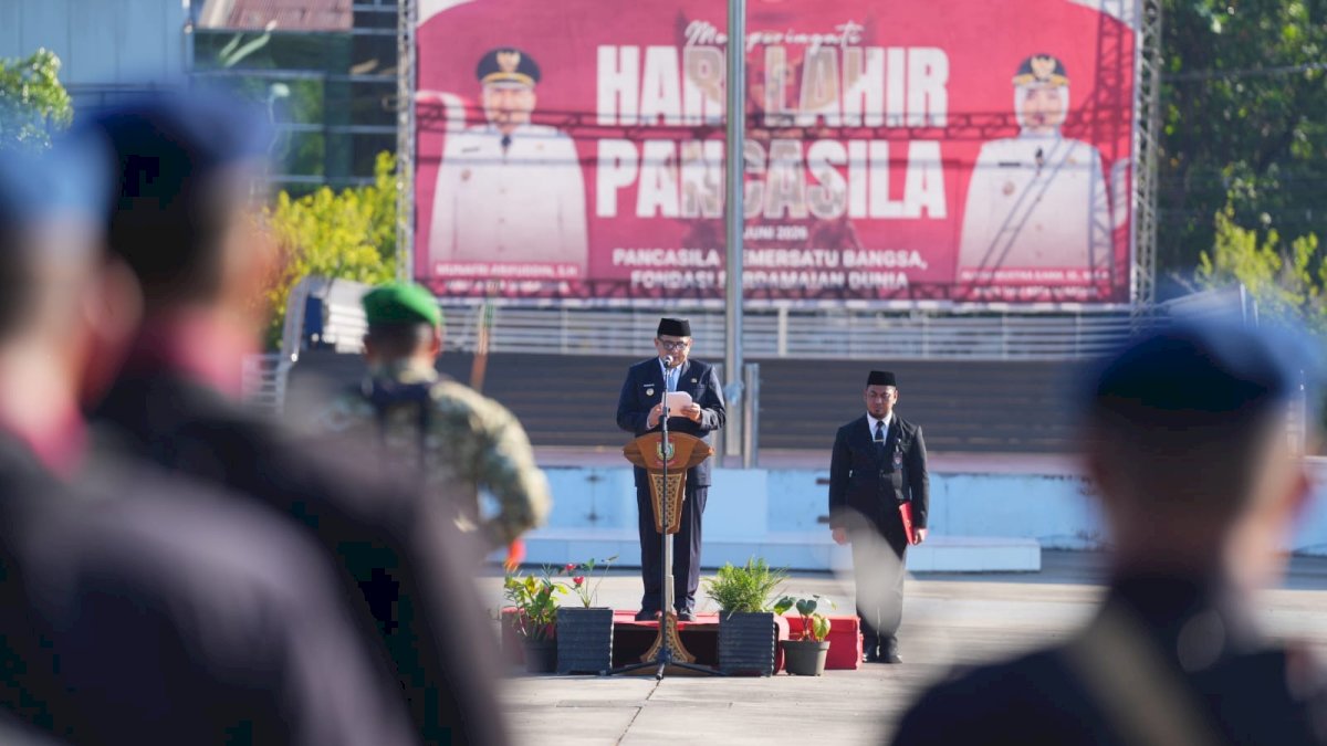 Pimpin Upacara Hari Lahir Pancasila, Wali Kota Makassar Tekankan Pentingnya Persatuan dalam Pembangunan