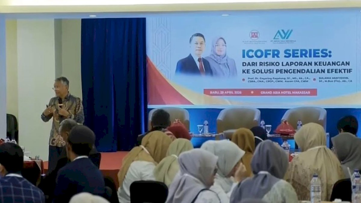 Bappeda Makassar Hadiri ICoFR Series Bahas Pengendalian Internal Cegah Kecurangan Keuangan