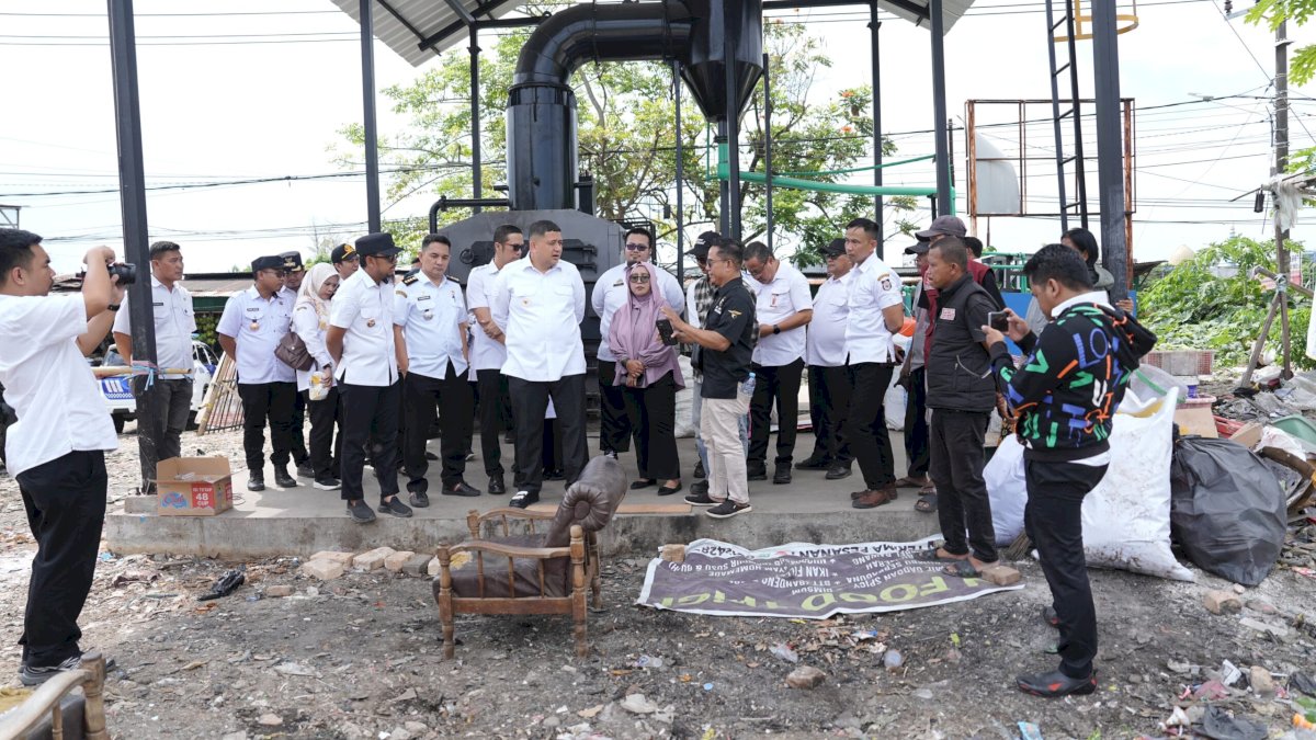 Tinjau TPS3R Karunrung, Munafri Siapkan Anggaran Perbaikan Fasilitas Pengolahan Sampah