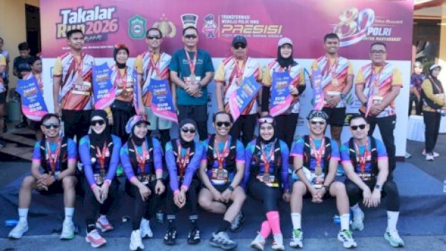 Peserta lari Takalar Run 2026. Foto: Istimewa.
