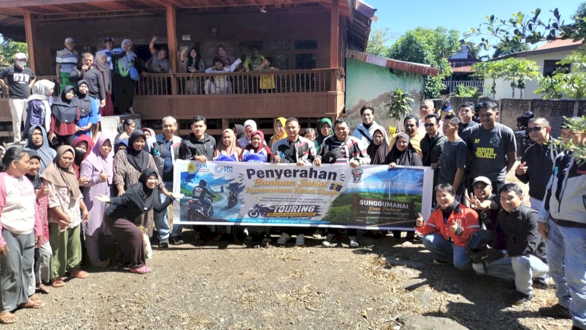 PLN UIP Sulawesi Salurkan 75 Paket Sembako untuk Kaum Dhuafa di Jeneponto