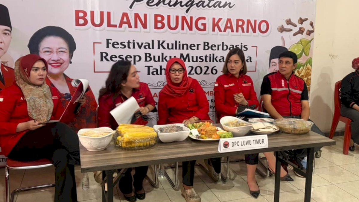 Bukan Sekadar Lomba Masak, Festival Mustika Rasa PDIP Sulsel Bawa Pesan Kedaulatan Pangan