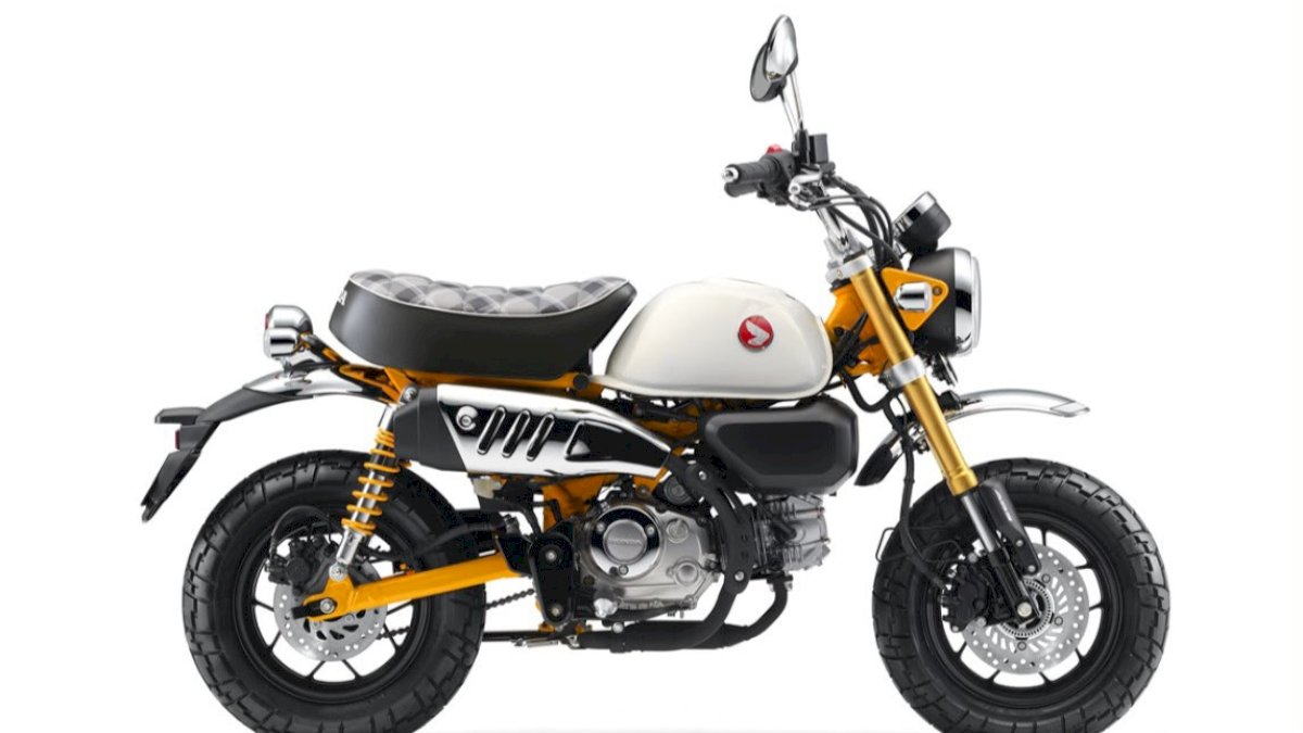 Makin Unik, Honda Monkey Kini Punya Motif Jok Baru dan Warna Segar