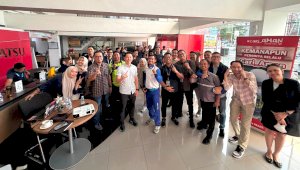 Asmo Sulsel Edukasi Safety Riding Karyawan Astra Daihatsu Makassar