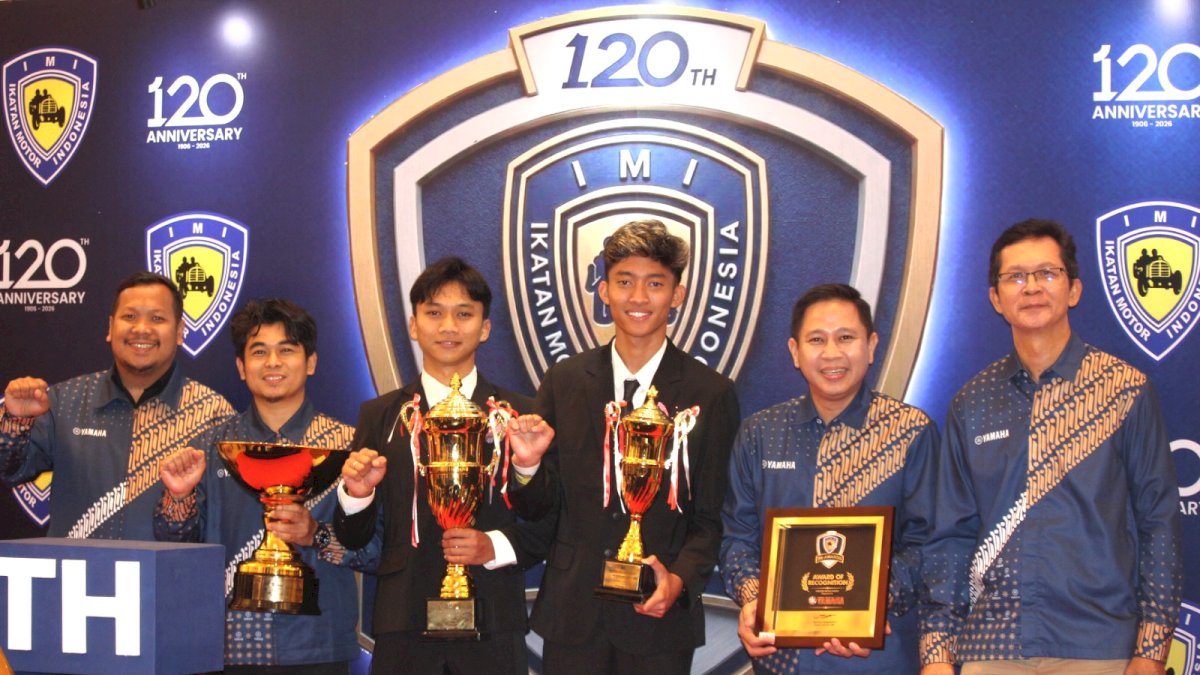 Tujuh Pembalap Yamaha Raih Penghargaan IMI Awards 2026