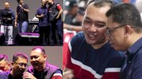 Begini Potret Kebersamaan Kapolres dan Kajari Bulukumba Saat Nobar Piala Dunia di Lapda