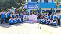 Asmo Sulsel Edukasi 150 Siswa SMPN 40 Makassar Pilah Sampah