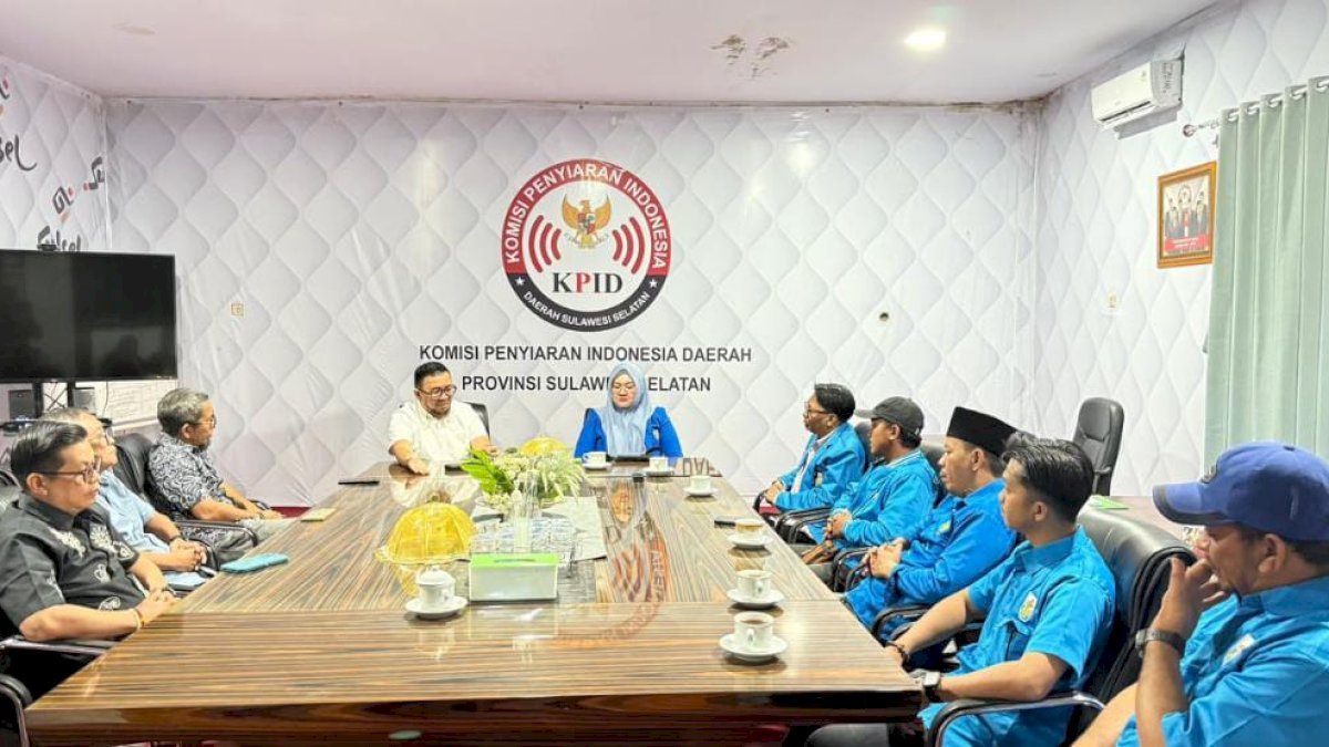 KNPI Sulsel dan KPID Jajaki Kolaborasi Literasi Digital untuk Tangkal Hoaks