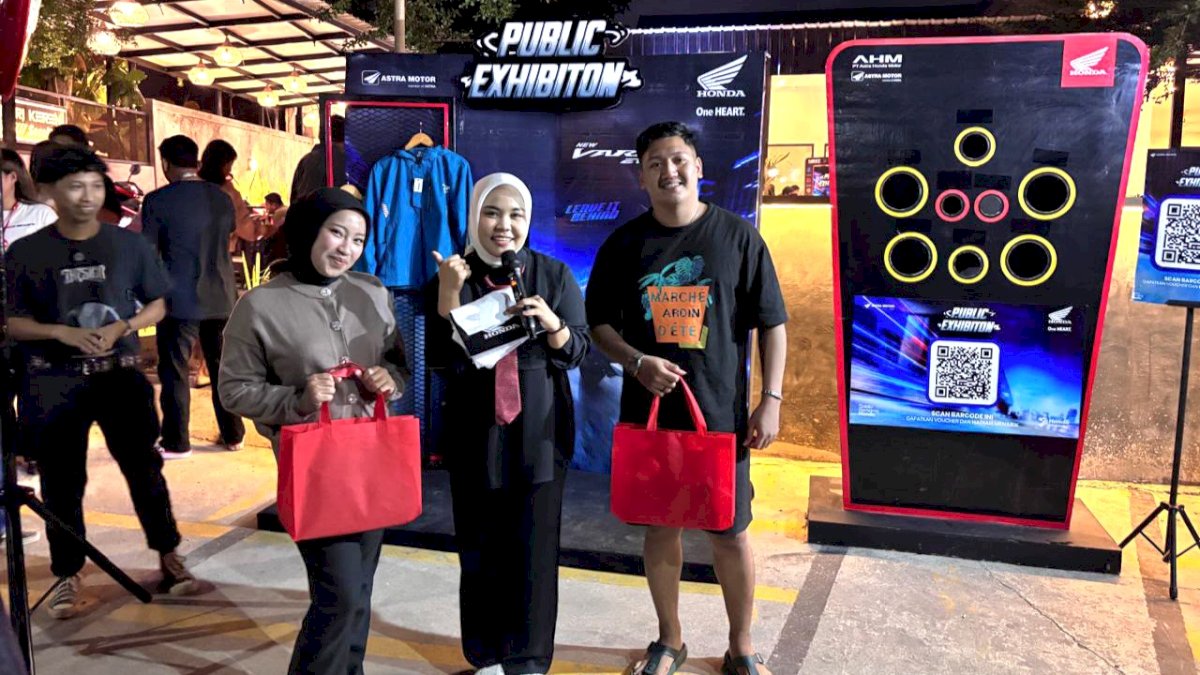 Mini Regional Public Exhibition New Honda Vario Evo 160 Meriahkan Kendari