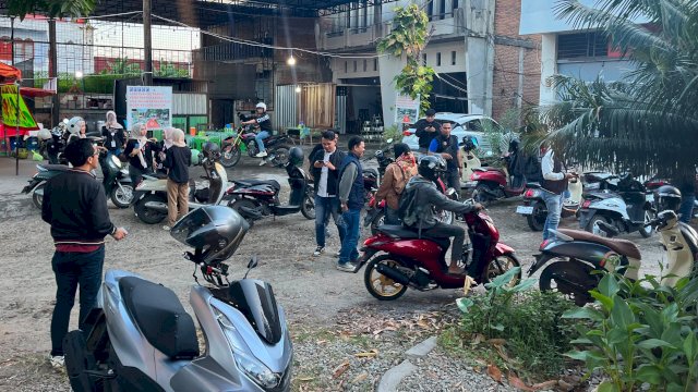 Asmo Sulsel touring explore Pinrang bersama dealer dan mitra. Foto: Istimewa.