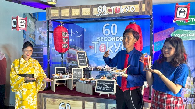 60 Seconds to Tokyo Aston Makassar resmi dibuka. Foto: Istimewa.