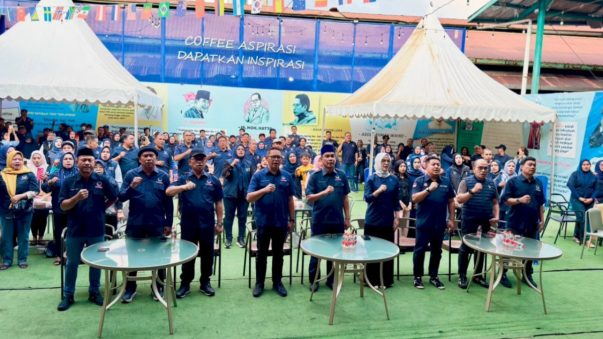 Rudianto Lallo-Cicu Pimpin Konsolidasi NasDem, Perkuat Soliditas Kader hingga Akar Rumput