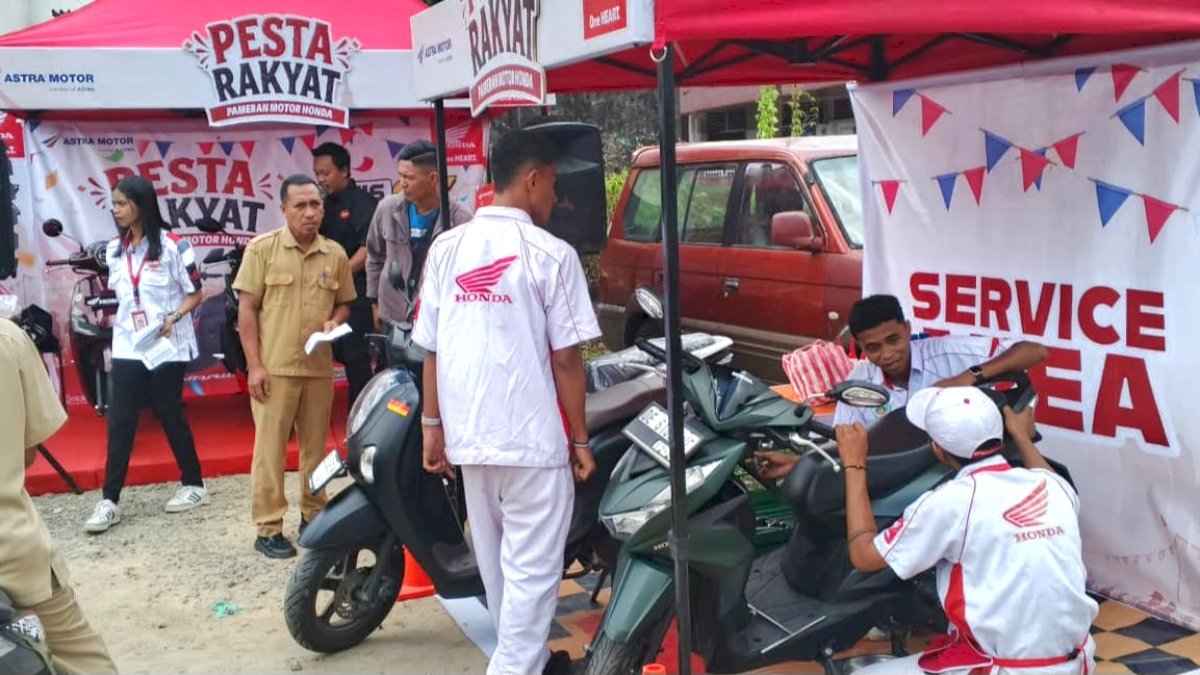 Company Visit di Disdukcapil Ambon, Asmo Sulsel Hadirkan Servis Kunjung dan Test Ride Honda EM1 e: